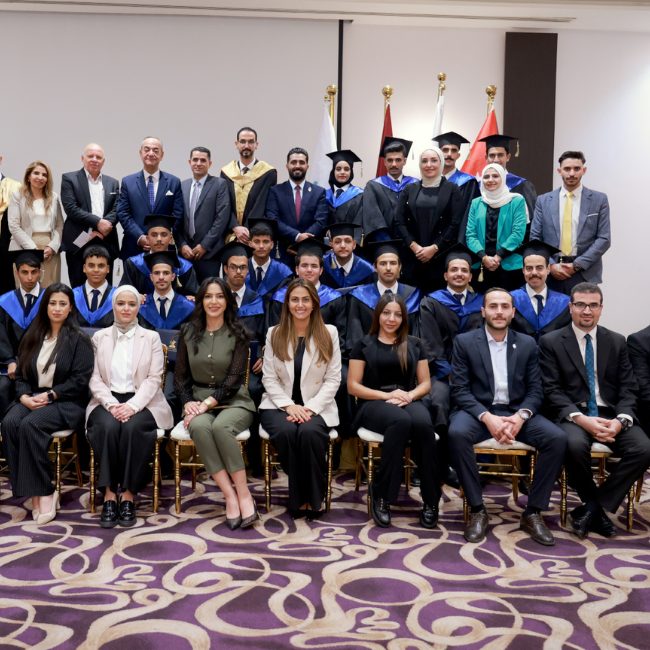 Graduation of the Third Cohort of the Job-Placement Training Program for Youth in Madaba