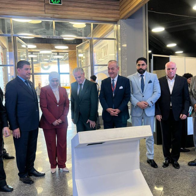 Al-Hindi Attends the Opening of the Arab International Exhibition for Furniture, Décor, Finishing, and Woodworking in Amman