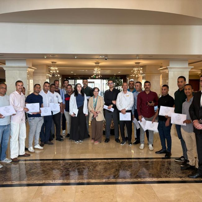 The Jordan Hotels Association organized a Training Workshop for Dead Sea Hotels on Integrated Waste Management and Sustainability Enhancement