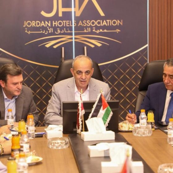 The Jordan Hotels Association hosted the Minister of Tourism and Antiquities