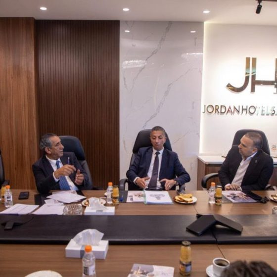 Jordan Hotels Association Explores Opportunities to Strengthen Cooperation with the Arab Federation for Hotels and Tourism