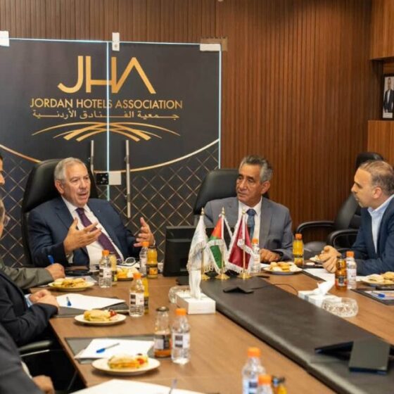 Jordan Hotels Association and Aqaba Special Economic Zone Authority Discuss Advancing Cooperation in the Hospitality Sector